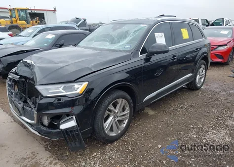 2020 Audi Q7 Premium Plus 45 Tfsi Quattro Tiptronic из США, поврежденный, VIN WA1LJAF70LD009762